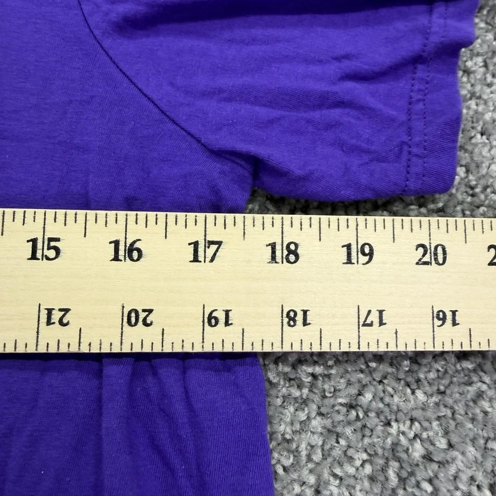 Minnesota Vikings Shirt Boys Large Purple NFL Football Nike Jefferson 18 Tee Top